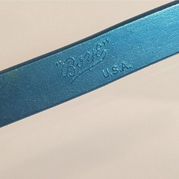 Vintage Sewing Boye USA Tracing Wheel Blue Teal - Picture 2 of 6